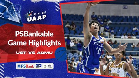 ateneo vs ust live today|Ateneo vs UST: Ateneo rips UST to complete first round sweep.